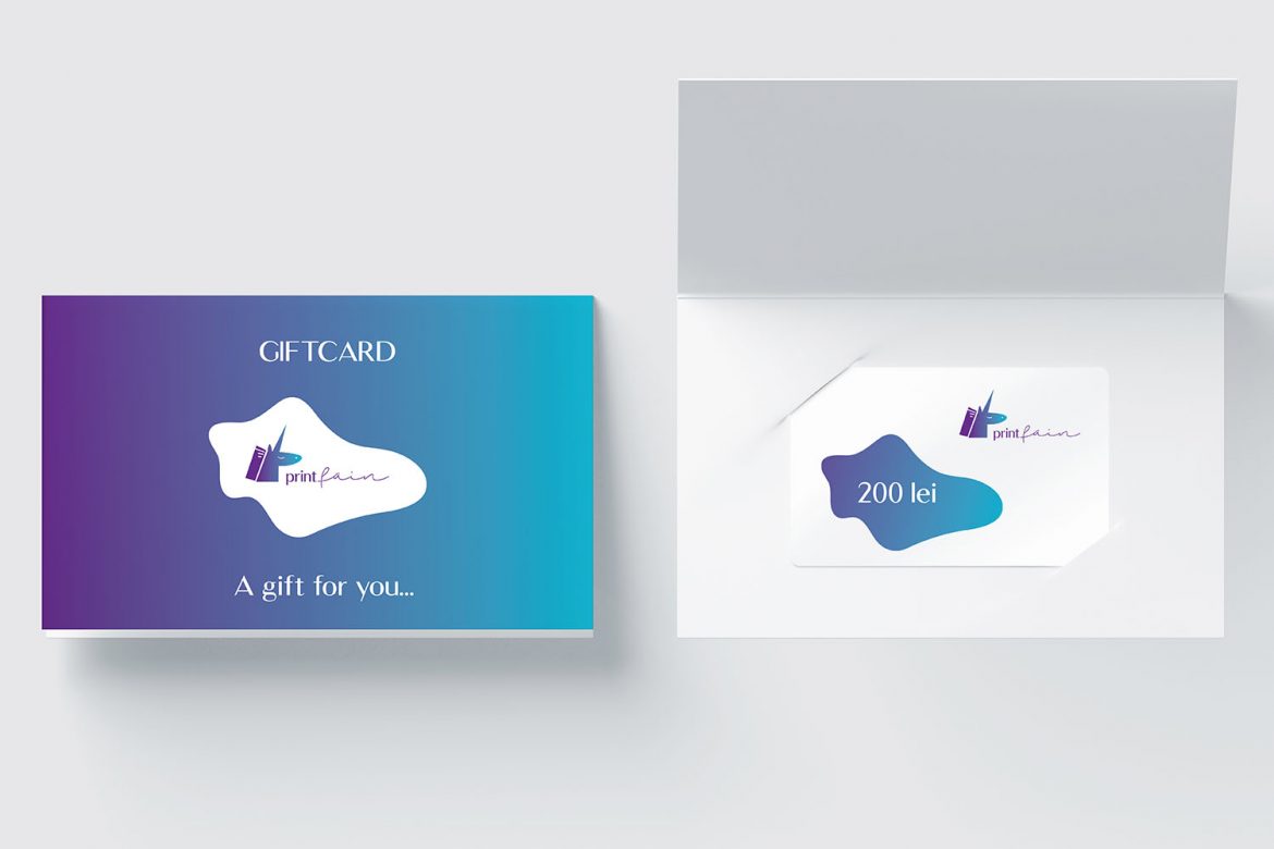 Gift Card Print Fain